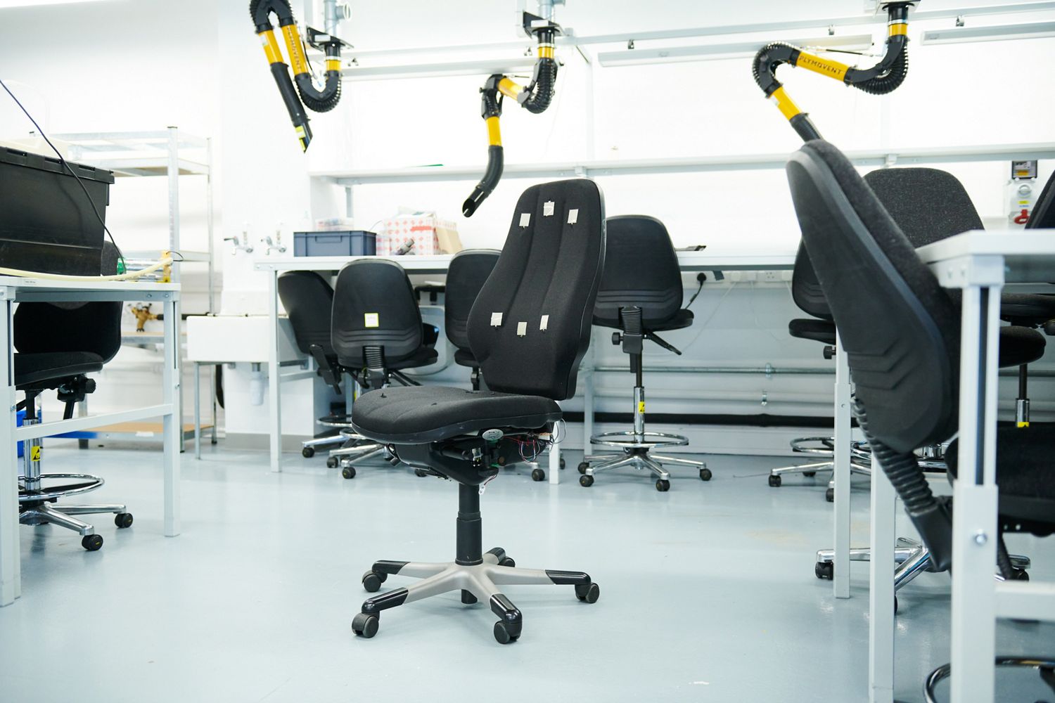 Smart Posture-Correcting Chair, one of the inventions of Dyson Undergraduate Engineers this summer